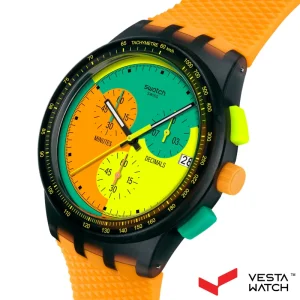 ساعت مچی مردانه و زنانه سواچ SWATCH مدل SUSB422