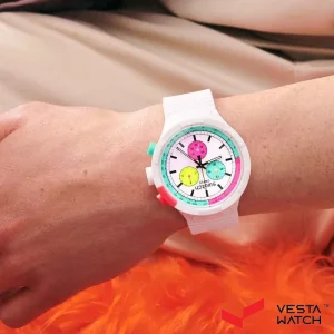 ساعت مچی مردانه و زنانه سواچ SWATCH مدل SB06W100