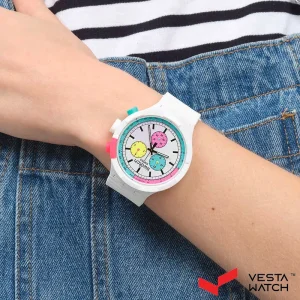 ساعت مچی مردانه و زنانه سواچ SWATCH مدل SB06W100