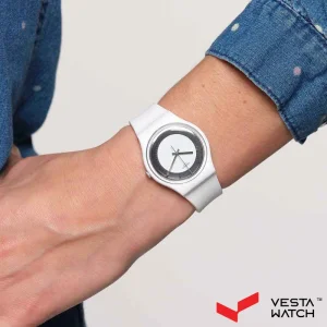 ساعت مچی زنانه سواچ SWATCH مدل SO28W104