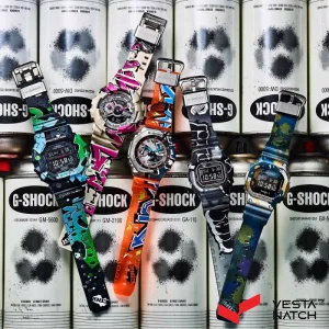 ساعت مچی مردانه و زنانه کاسیو CASIO مدل GA-110SS-1ADR