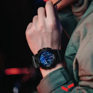 ساعت مچی مردانه کاسیو CASIO مدل GA-100RGB-1ADR