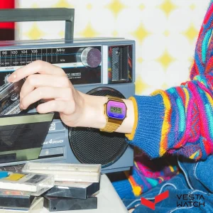 ساعت مچی مردانه و زنانه کاسیو CASIO مدل A168WERG-2ADF