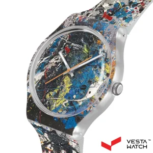 ساعت مچی مردانه و زنانه سواچ SWATCH مدل SUOZ366