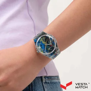 ساعت مچی مردانه و زنانه سواچ SWATCH مدل SUOZ366