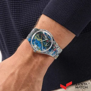 ساعت مچی مردانه و زنانه سواچ SWATCH مدل SUOZ366