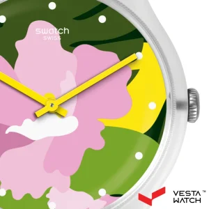 ساعت مچی زنانه سواچ SWATCH مدل SUOK132