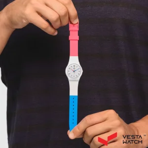 ساعت مچی زنانه سواچ SWATCH مدل SO28W400