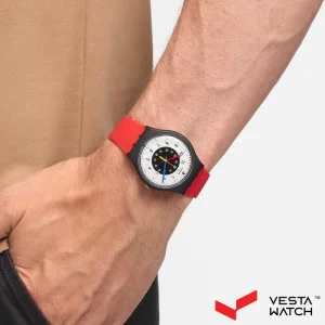 ساعت مچی مردانه و زنانه سواچ SWATCH مدل SO32B401-STD