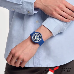 ساعت مچی مردانه و زنانه سواچ SWATCH مدل SB01N102