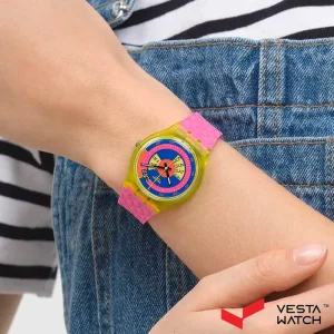 ساعت مچی زنانه سواچ SWATCH مدل SO28J700