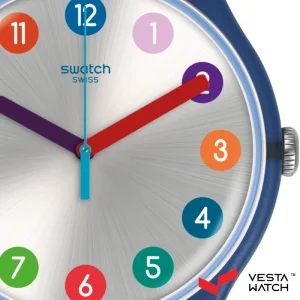 ساعت مچی مردانه و زنانه سواچ SWATCH مدل SUON122