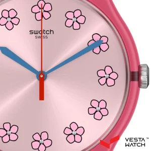 ساعت مچی زنانه سواچ SWATCH مدل SUOP112