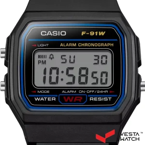 ساعت مچی مردانه و زنانه کاسیو CASIO مدل F-91W-1DG