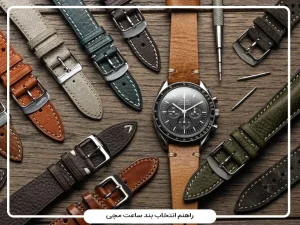 راهنمای انتخاب بند ساعت؛ مقایسه بند چرمی، استیل، رابر و پارچه‌ای