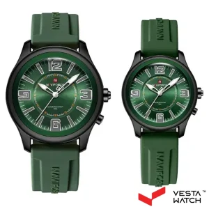 سِت ساعت مچی مردانه و زنانه نیوی فورس NAVIFORCE مدل  NF9256L B/GN/GN و NF9256G