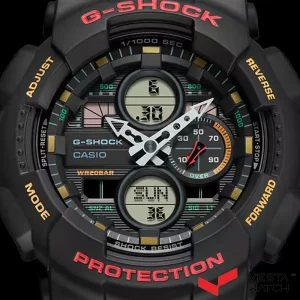 ساعت مچی مردانه کاسیو جی‌شاک CASIO G-SHOCK مدل GA-140-1A4DR