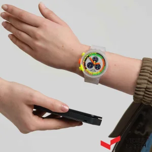 ساعت مچی مردانه و زنانه سواچ SWATCH مدل SB02K101-6000