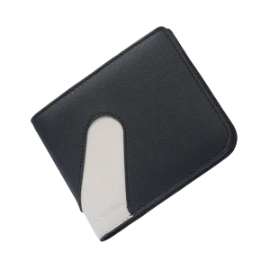 کیف پول ویکتوری سفید - مشکی