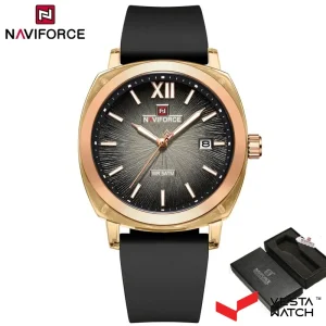 ساعت مچی زنانه نیوی فورس NAVIFORCE مدل NF6111 RG/B