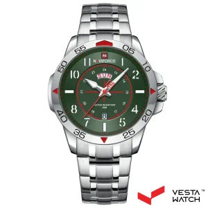 ساعت مچی مردانه نیوی فورس NAVIFORCE مدل NF9204 S/GN/S