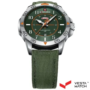 ساعت مچی مردانه نیوی فورس NAVIFORCE مدل NF9204N S/GN/GN