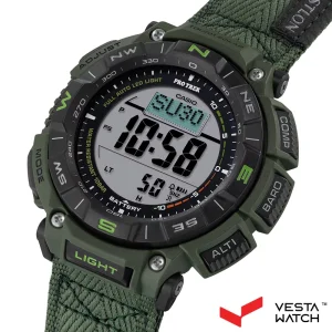ساعت مچی مردانه کاسیو پرو ترک CASIO PRO TREK مدل PRG-340B-3DR