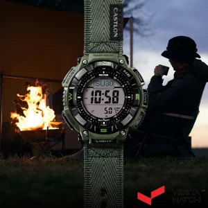 ساعت مچی مردانه کاسیو پرو ترک CASIO PRO TREK مدل PRG-340B-3DR