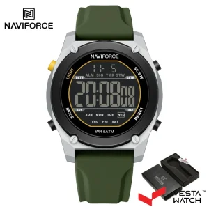 ساعت مچی مردانه نیوی فوری NAVIFORCE مدل NF7134 S/LGN