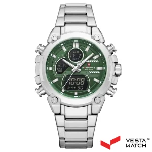 ساعت مچی مردانه نیوی فورس NAVIFORCE مدل NF9278 S/GN/W