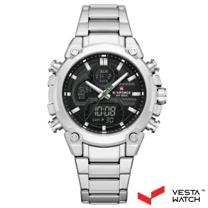 ساعت مچی مردانه نیوی فورس NAVIFORCE مدل NF9278 S/B/W