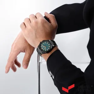 ساعت مچی مردانه نیوی فورس NAVIFORCE مدل NF9258 B/GN/B