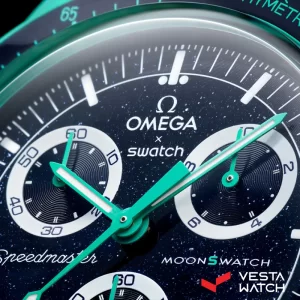 ساعت مچی امگا سواچ OMEGA SWATCH مدل شفق قطبی POLAR LIGHTS