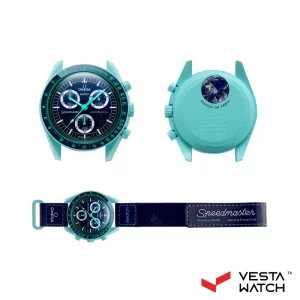 ساعت مچی امگا سواچ OMEGA SWATCH مدل شفق قطبی POLAR LIGHTS