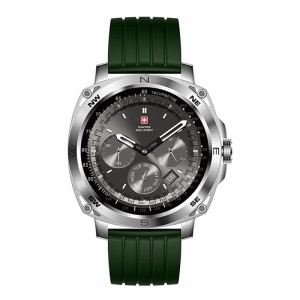 ساعت مچی هوشمند سوئیس میلیتاری SWISS MILITARY مدل DOM4-SILF-GRNSIS
