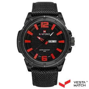 ساعت مچی مردانه نیوی فورس NAVIFORCE مدل NF9066 B/R/B