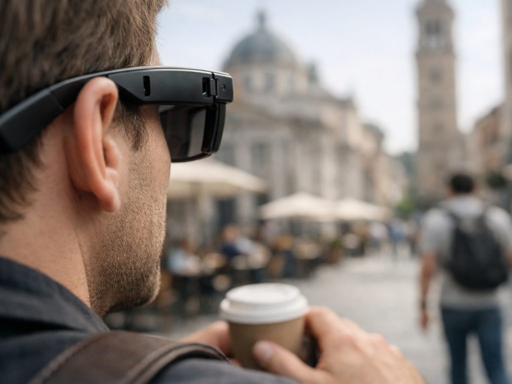 عینک هوشمند Green Lion Capture AI؛ ثبت، صدا و کنترل هوشمند بدون گوشی