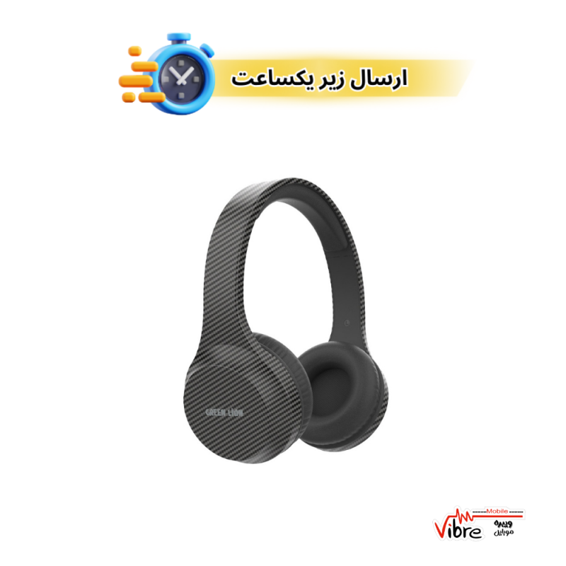 هدفون وایرلس گرین لاین مدل Green Lion Carbon Beat Headphone
