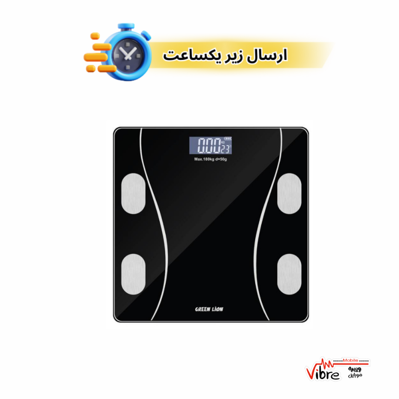 ترازو دیجیتال گرین لاین مدل Green Lion Digital Body Scale GL-BWS01