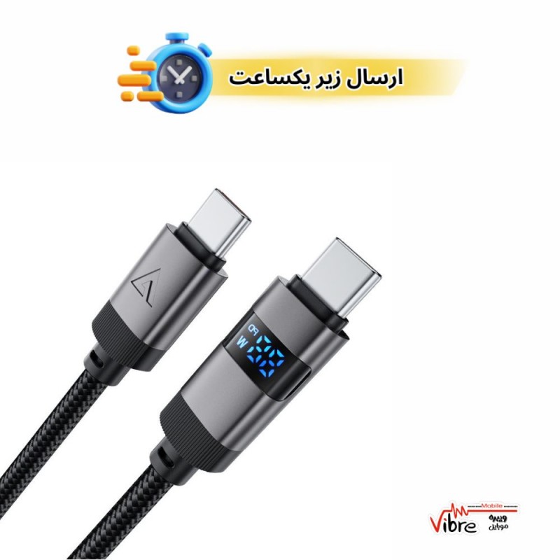 کابل Type-C به Type-C ایس فست 60 وات مدل ACEFAST C15-03 60W USB-C to USB-C