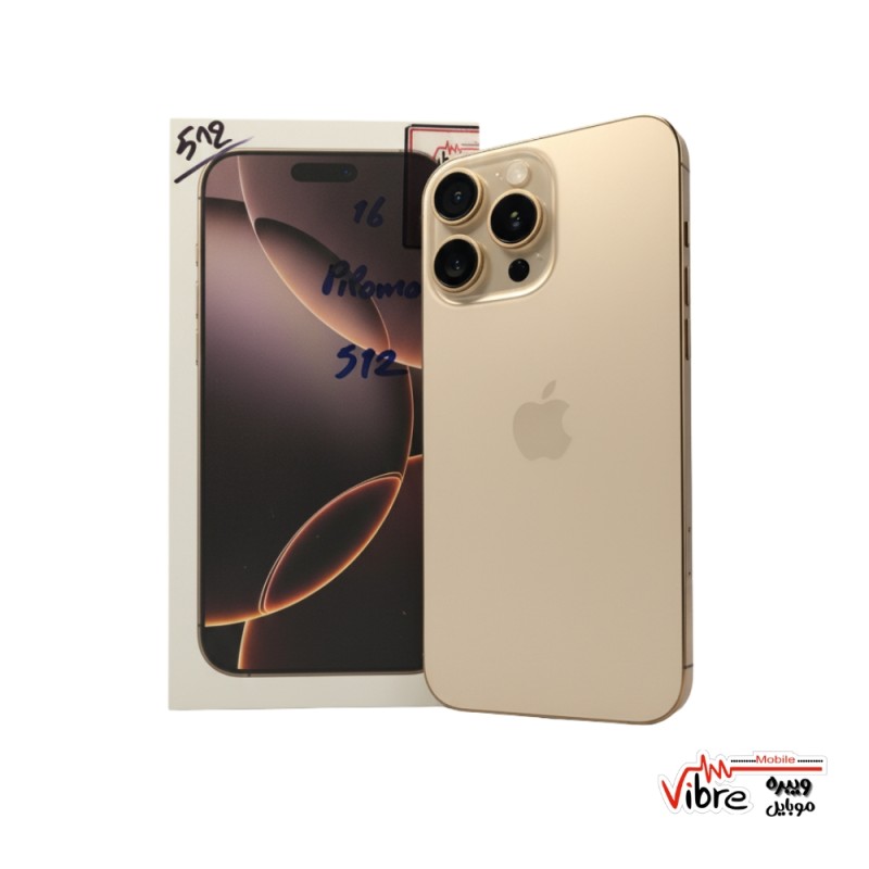 آیفون 16 پرو مکس 512GB پارت نامبر ZAA – کارکرده (در حد نو)