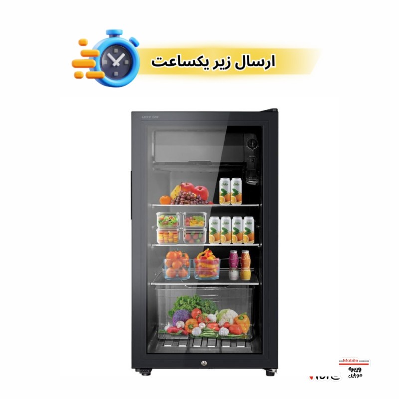 یخچال ویترینی   گرین‌لاین مدل Green Lion Mini Refrigerator 83L