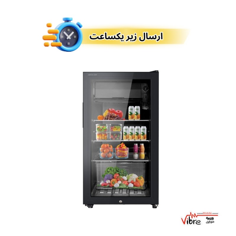 یخچال ویترینی  گرین‌لاین مدل Green Lion Mini Refrigerator 83L
