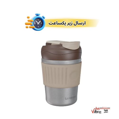 ماگ مسافرتی لپرسو مدل Morningscape Dual Sip ظرفیت 350 میلی‌لیتر Lepresso Tumbler Mug