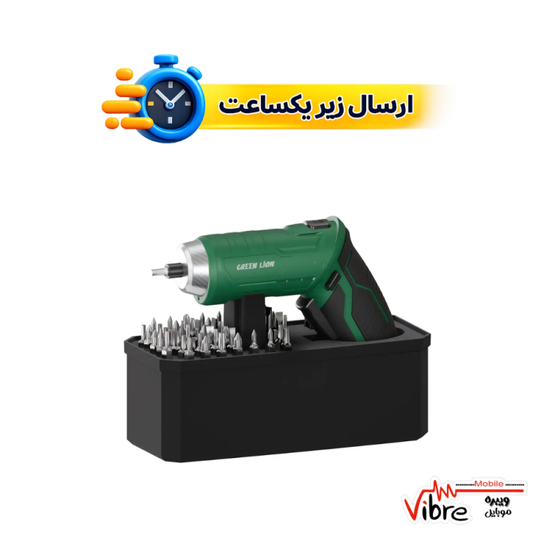 پیچ‌گوشتی شارژی گرین لاین مدل Green Lion GSD-54 Cordless Screwdriver