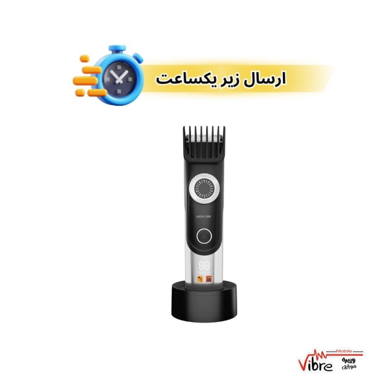 ماشین اصلاح بدن و مو گرین لاین تریم نسل ۷۰ مدل Green Lion Trim Gen''70 Body Hair Trimmer - Black