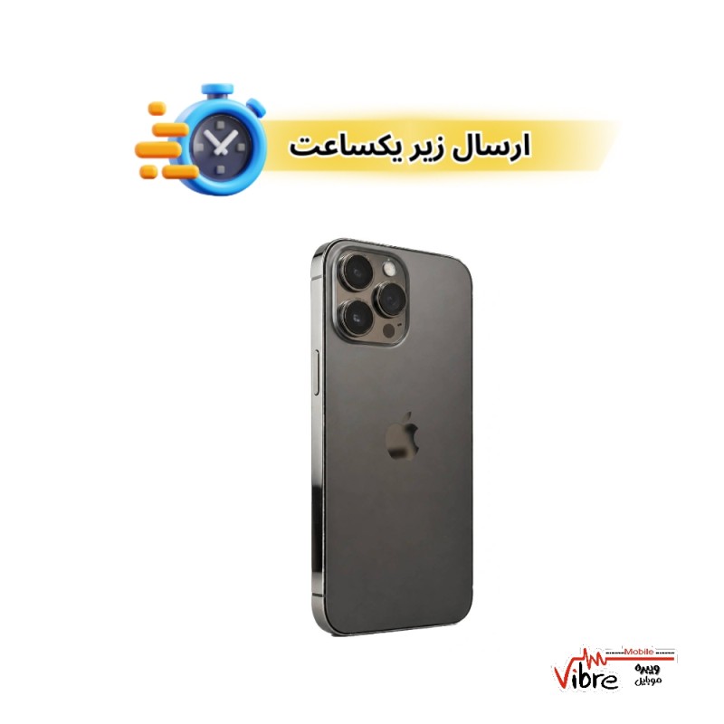 گوشی موبایل اپل iPhone 15 Pro ظرفیت 256 گیگابایت کارکرده مشکی – سلامت باتری 81٪ – ریجستر نشده