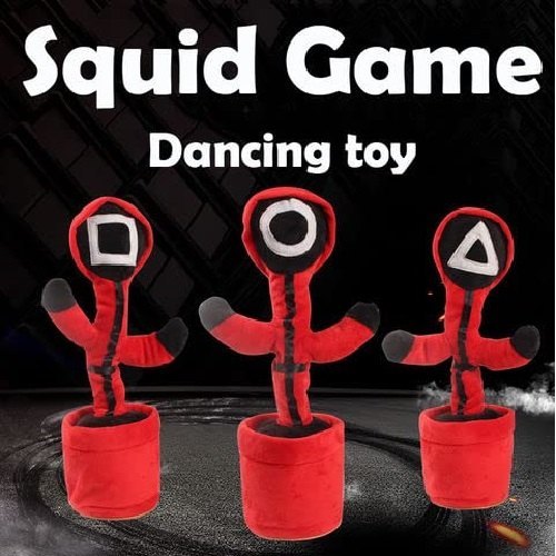 اسباب بازی SQUID GAME همراه با رقص و تقلید صدا
