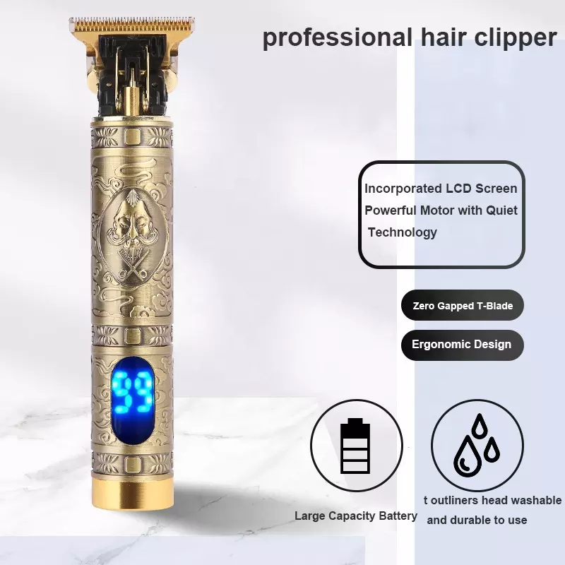 ریش تراش و ماشین اصلاح خط زن جی دبلیو مدل Pro Rechargeable Hair Clipper GW-9748