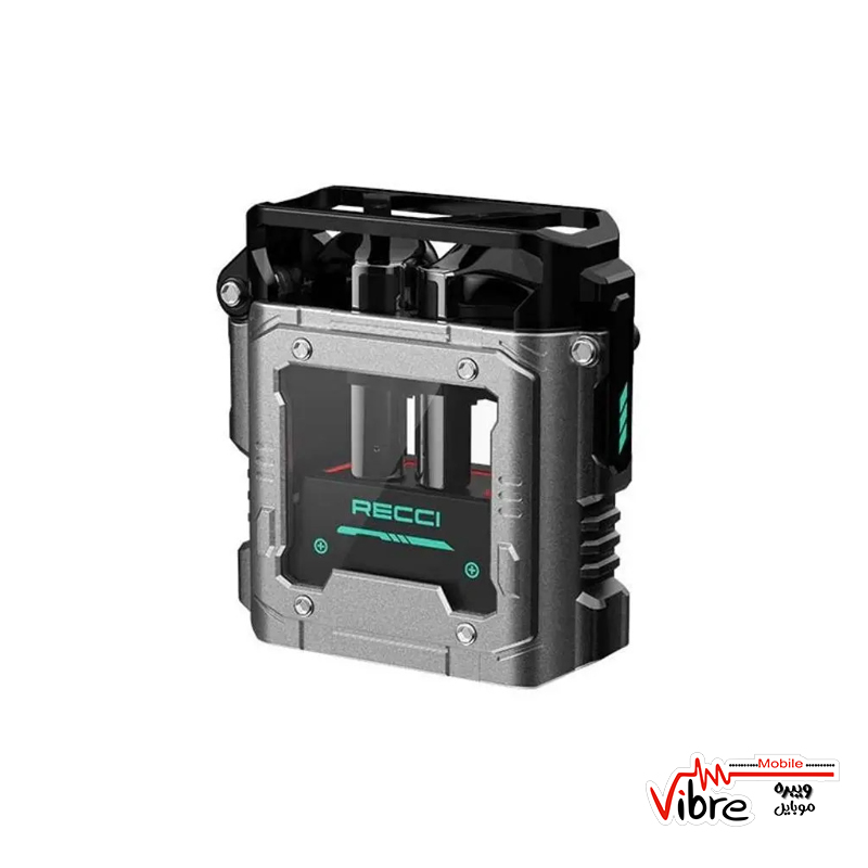 هندزفری بی سیم Recci مدل W36 با کیس فلزی و بلوتوث نسخه 5.3